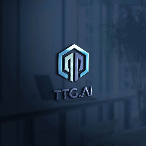 AI Financial Technology Logo Design by Checkmates