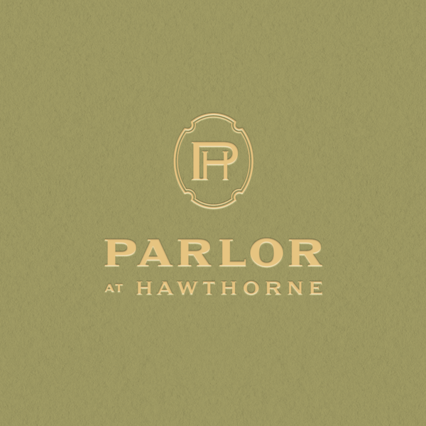 Vintage logo for Parlor at Hawthorne