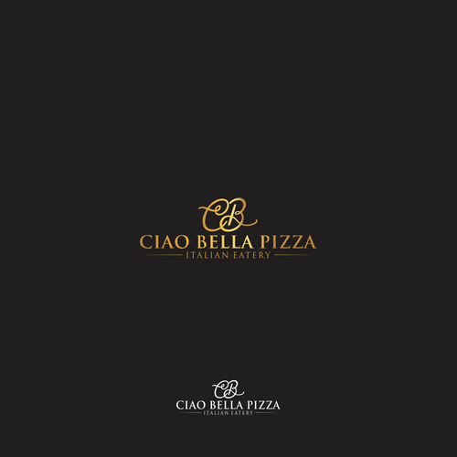 Diseño de Ciao Bella Pizza Logo de tembangraras