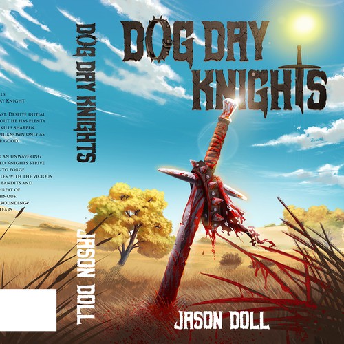 Eye-catching horror fantasy book cover Design by xhiinfiel