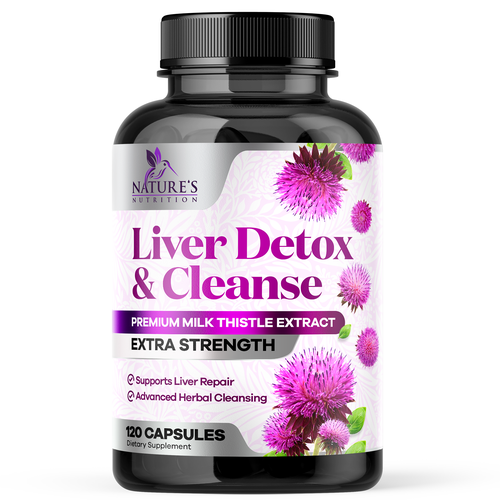 Design di Natural Liver Detox & Cleanse Design Needed for Nature's Nutrition di rembrandtjurin