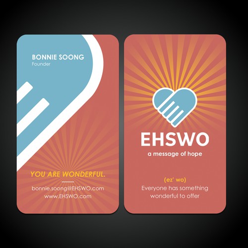 A Cool, Fun Business Card That's Not Really A Business Card - Have fun with this!!!  EHSWO.com Design by CurveSky™ ☑️