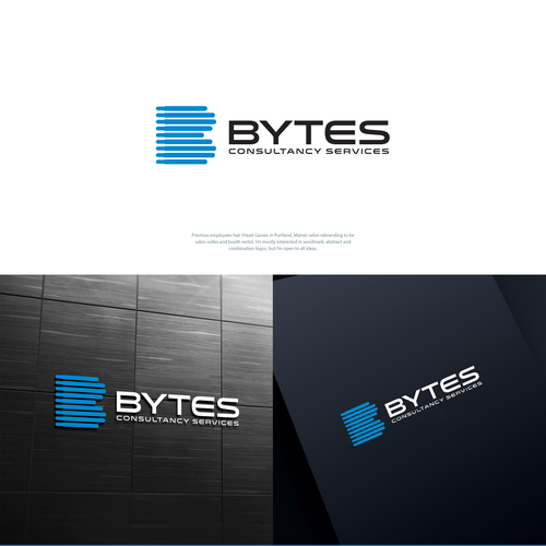 Bytes Consultancy Services Logo Competition Design by gotchagraphicsdotcom