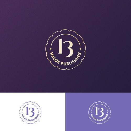 13 Halos Publishing logo Design by CU4TRO ™