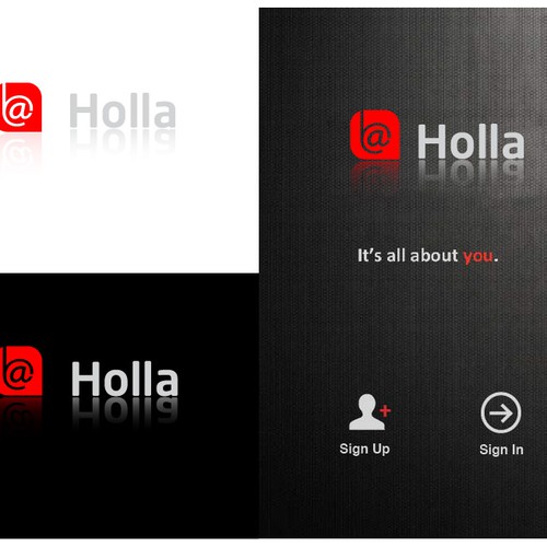 Design Create the next logo for Holl@ por artu