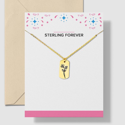 Jewelry Greeting Card Design by newdesign49