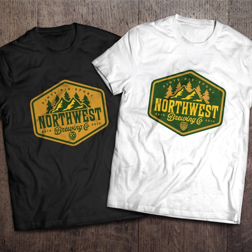 Northwest tap room logo Design by Boaprint