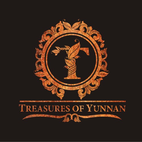 logo for Treasures of Yunnan Diseño de Rozak Ifandi