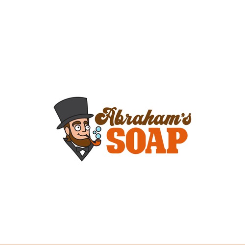 ABRAHAM'S SOAP - Design a logo for a men's brand that makes soap bars and natural products Design by Transformed Design Inc.