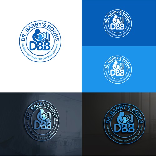 "We need a logo for a product that will help children and families thrive." winning Logo & business card
