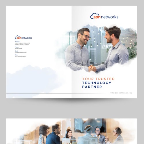 Technology Provider - Company Booklet Brochure Design by tumpa mistry