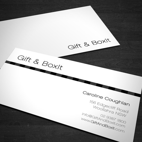 Gift & Box It needs a new stationery Design by conceptu