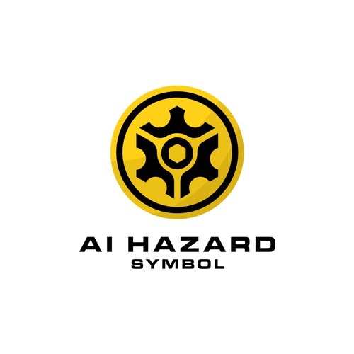 AI Warning/Hazard Symbol Design by eRsiti_Art