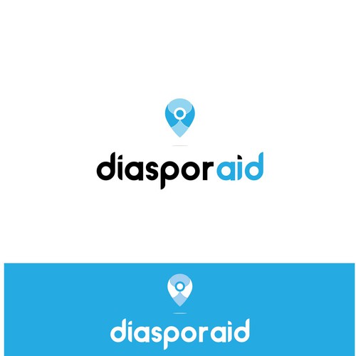 Design a powerful logo for diasporaid, an impact-oriented network/platform for expats Design by JosephA