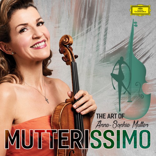 Illustrate the cover for Anne Sophie Mutter’s new album Design by Retha