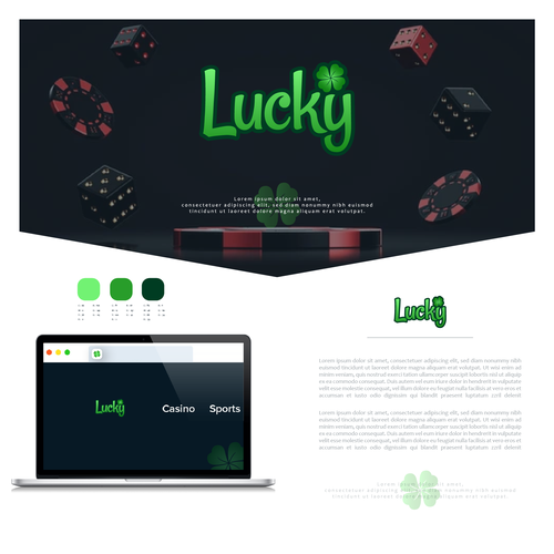 Lucky - Design a powerful brand package for a new betting site Design by Zulian_NZ