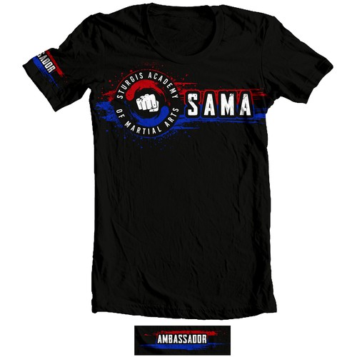 Martial Arts School Needing a Brand Ambassador T Shirt Design by *****CONIEL*****