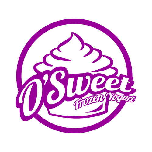 logo for O'SWEET    FROZEN  YOGURT Ontwerp door Ocktopluss
