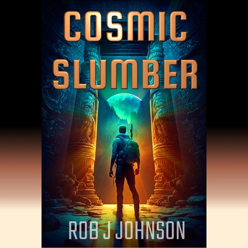 Cover design for Scifi book "Cosmic Slumber" Design réalisé par SusansArt