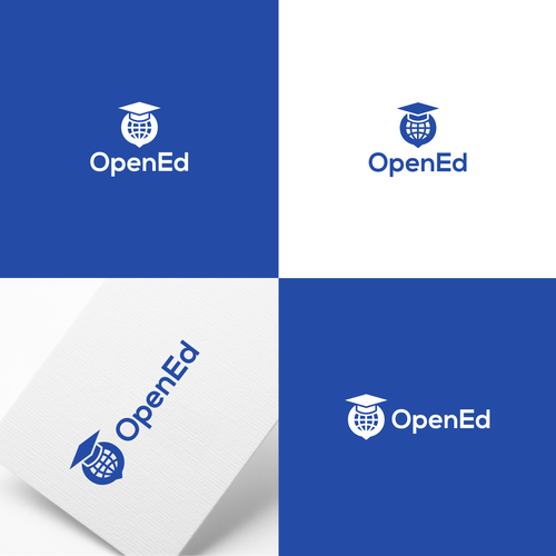 Design a timeless logo for the future of education. The world has changed. The future is open. Design by pixelmatters