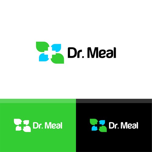 Meal Replacement Powder - Dr. Meal Logo Réalisé par Jayaraya™