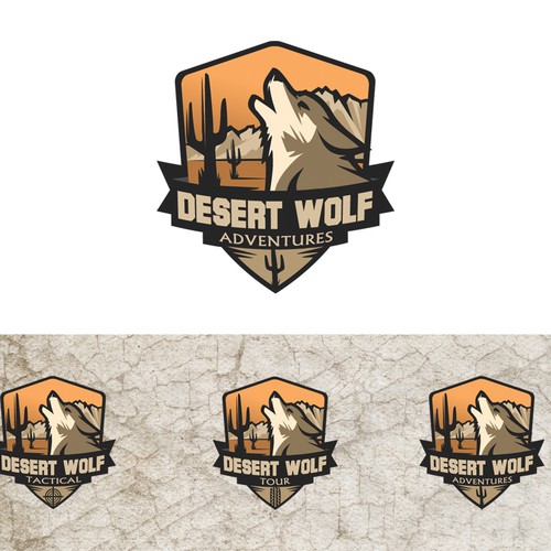 Designs | New logo wanted for Desert Wolf Adventures | Logo design contest
