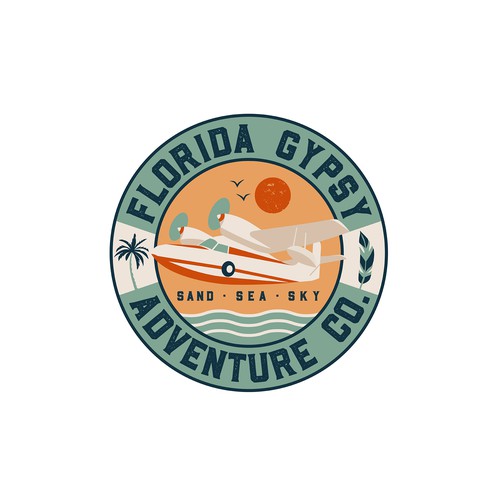"Florida Gypsy Adventure Co." winning Logo design