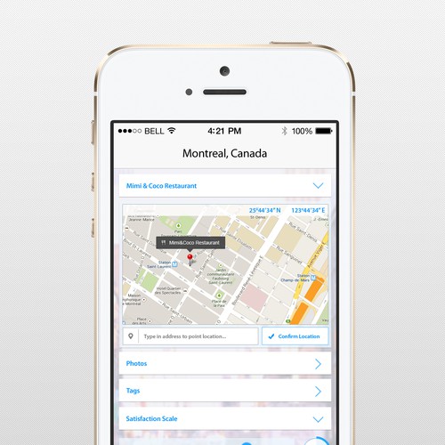 Designs | Travel Narrative / Experience Product Design for ios7 mobile ...