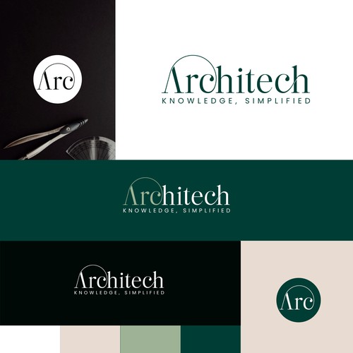 Brilliant logo required for knowledge oasis in an age of cognitive overload! Design by Anchasto