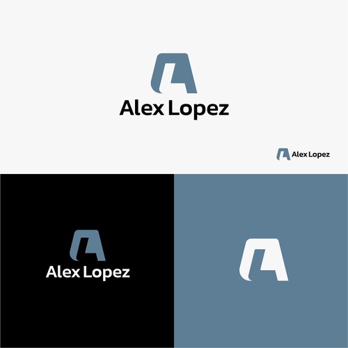 Modern personal branding logo Design by Black-Pepper