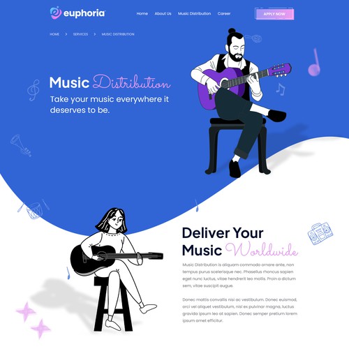 Web page design contest entry by monodeepsamanta