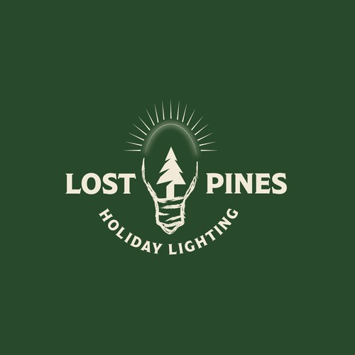 Vintage Christmas Light Installation Business Brand Design Design by imran_deser