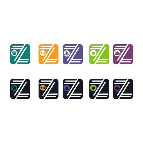 Zenova Logo: Revolutionary suite of health and wellness mobile apps Diseño de Kencono Wungu