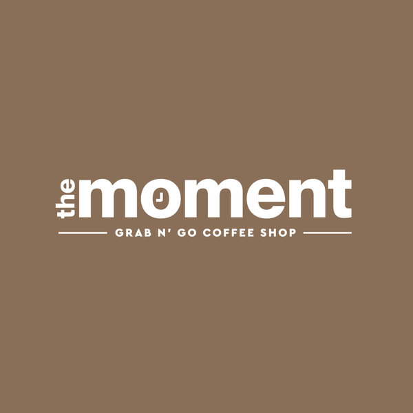 Logo Design for "The Moment - grab n' go coffee shop"