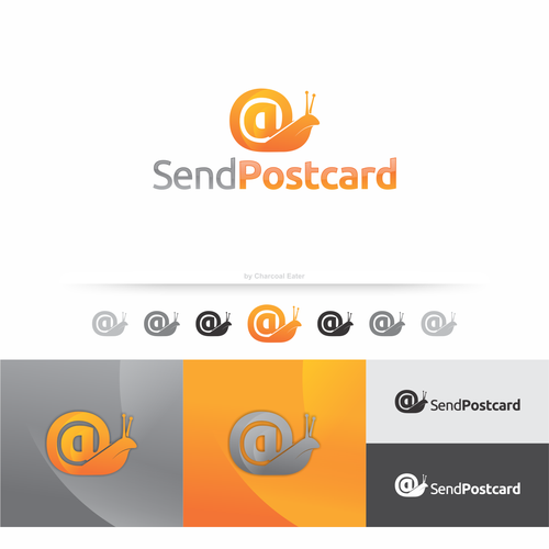 New logo wanted for SendPostcard Réalisé par Charcoal Eater™