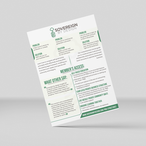 Flyer Redesign Design by ArslDesign101