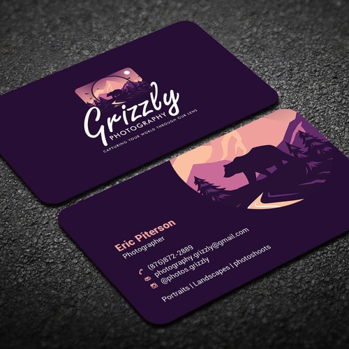 Design Unique business card design for Photography Business por CurveSky™ ☑️