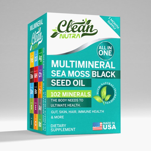 Design A Stunning Supplement Box for Best Selling Supplement Brand Design by DagDigi