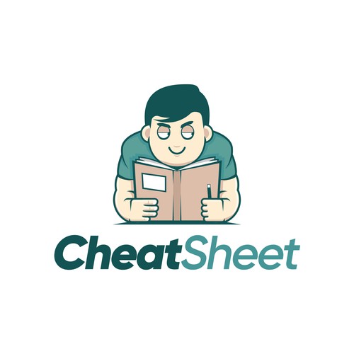 Unique descriptive combo mascot Logo that embodies the action of cheating on a test & shortcuts Design von DevDevit   ★ ★ ★ ★ ★