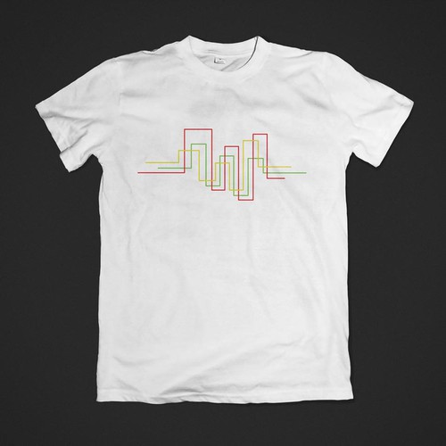 Diseño de Line Graph T-Shirt de Comet Didin