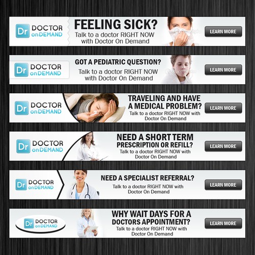 New banner ad wanted for Doctor On Demand Design by ★NaYaRaJ★