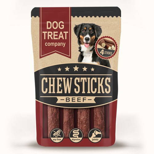 Pouch Design - Dog Treats Design by P.D.S.