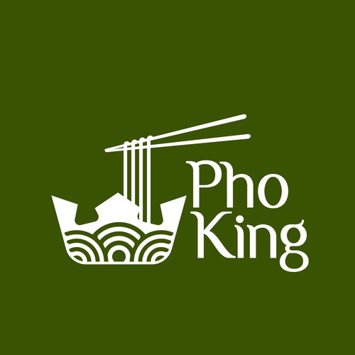 I am looking for logo Pho King for my Restaueant, pho is name of noodle very popular in Veitnam. Design by Javier.vallecillo