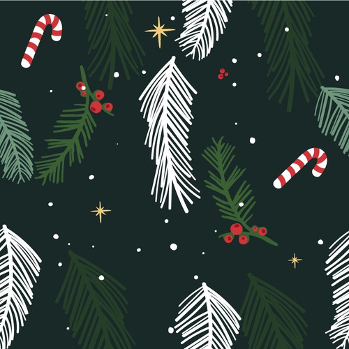 Diseño de Christmas Patterns de Ava N Garda