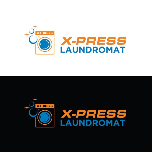 Design a modern, simple logo for a Laundromat! Design by pro design