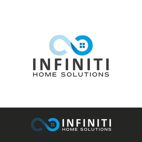 Design a unique & modern Infinity mark for "Infiniti Home Solutions" Design by funkyleviz