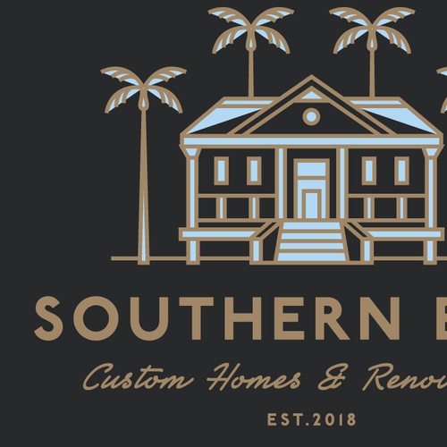 Design a hipster/vintage logo for custom home builders Design by Dusan Sol