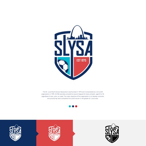 New logo for SLYSA (St. Louis Youth Soccer) Design by Leadlancer