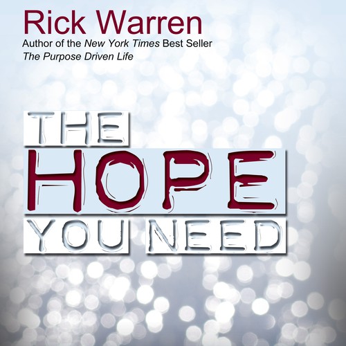 Design Rick Warren's New Book Cover Design réalisé par laura.lacommare