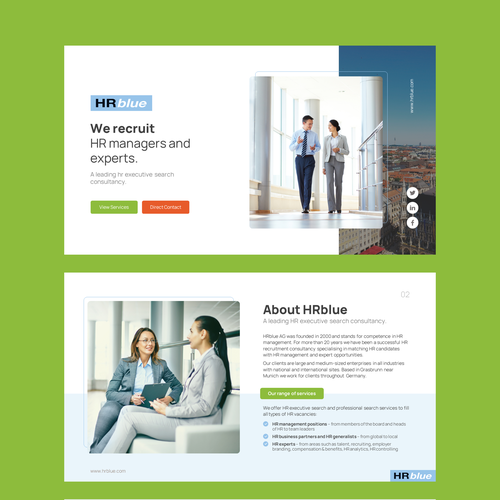 PowerPoint template contest entry by Dailygraph⚡️